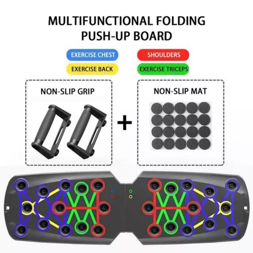 ZorFit 28-in-1 Multi-Grip Push-Up Board