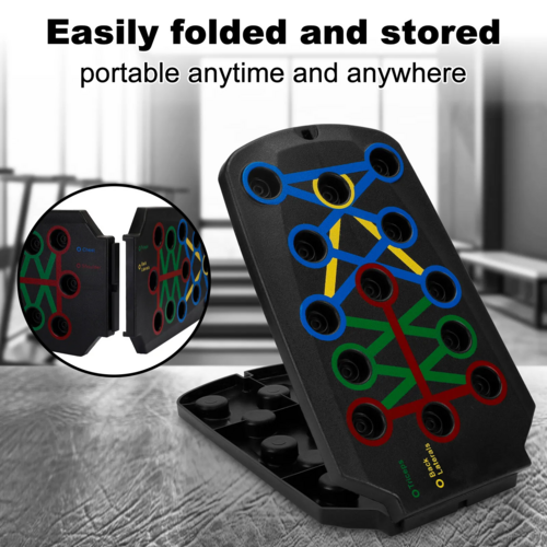 ZorFit 28-in-1 Multi-Grip Push-Up Board