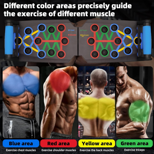 ZorFit 28-in-1 Multi-Grip Push-Up Board
