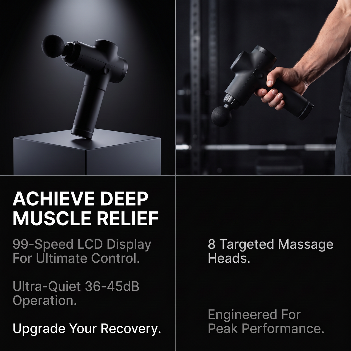 Zorfit™ Pro Deep Tissue Massage Gun