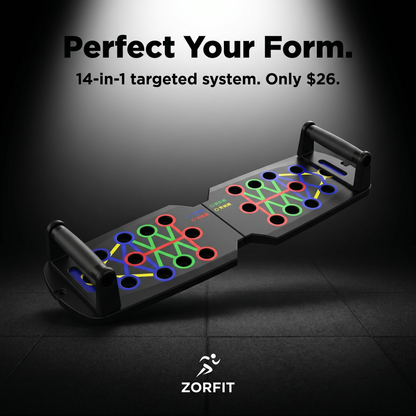 Zorfit™ 14-in-1 Foldable Push-Up Board Set