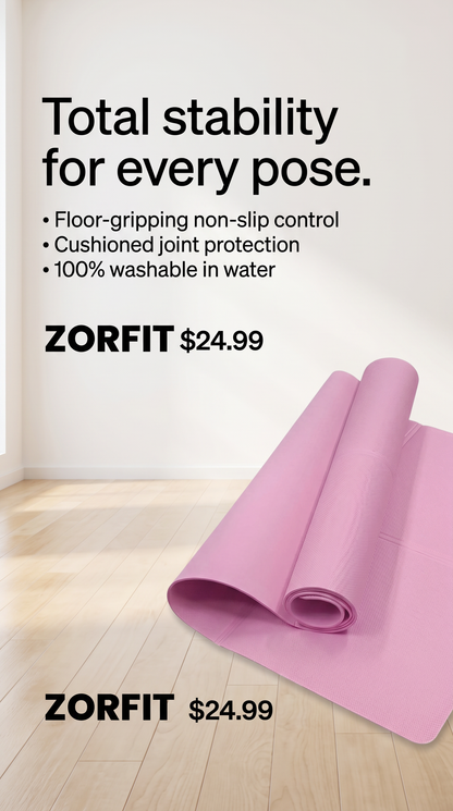 Zorfit™ Premium Eco-Friendly Thickened Yoga Knee & Elbow Pad