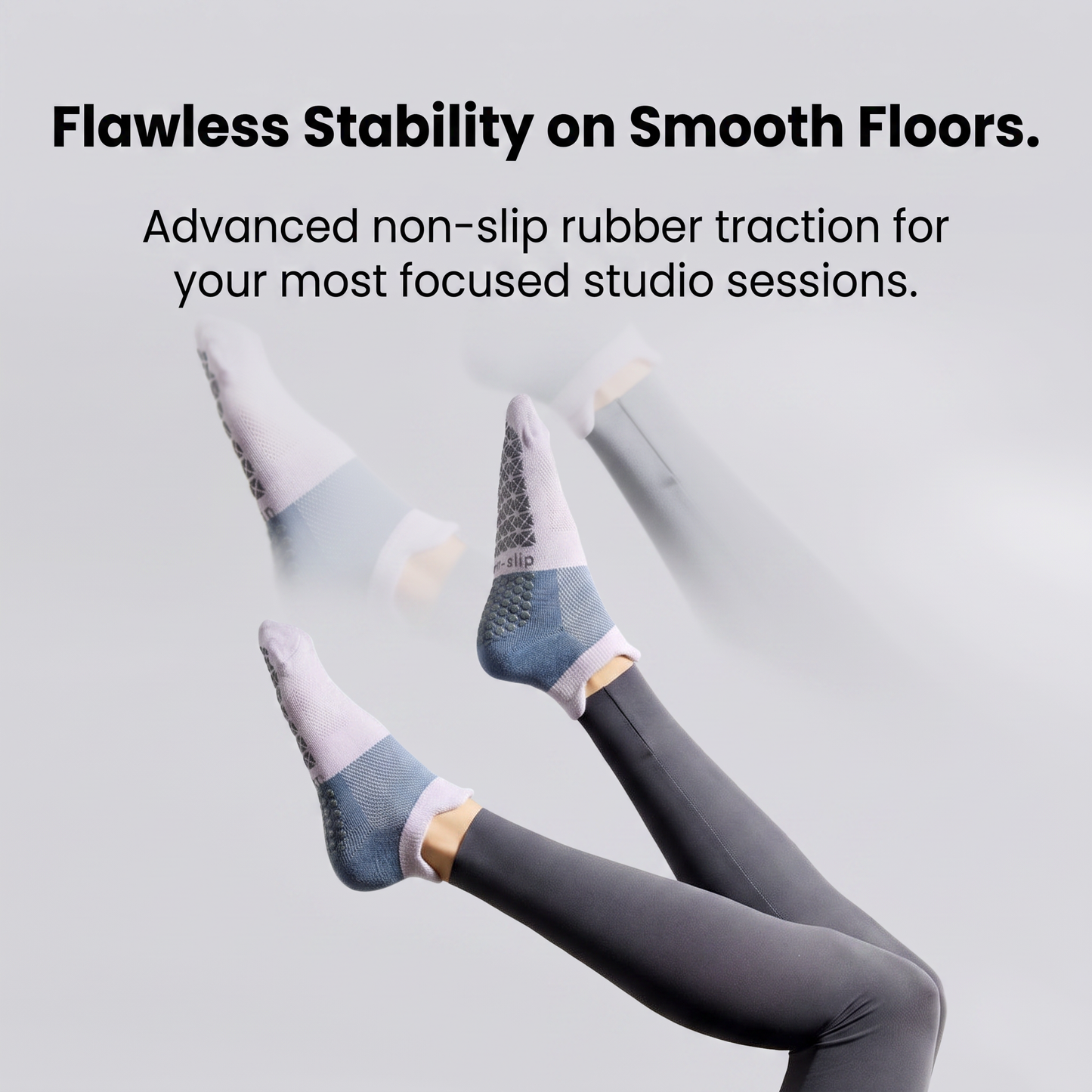 Zorfit™ Retro Double-Stripe Grip Socks