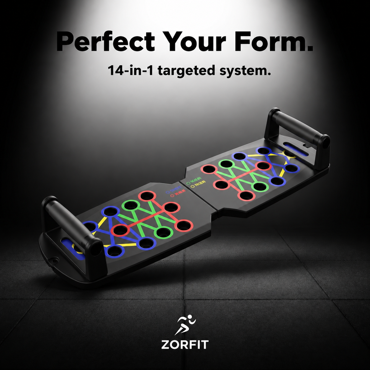 Zorfit™ 14-in-1 Foldable Push-Up Board Set