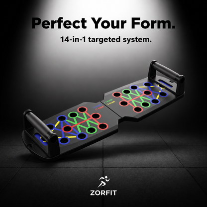 Zorfit™ 14-in-1 Foldable Push-Up Board Set