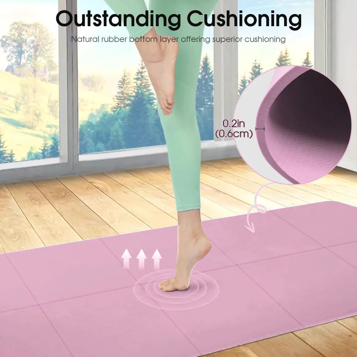 Zorfit Non-Slip Pro Yoga & Pilates Mat