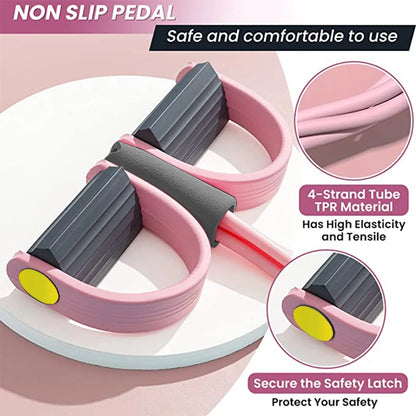 Zorfit 4-Tube Elastic Pedal Puller