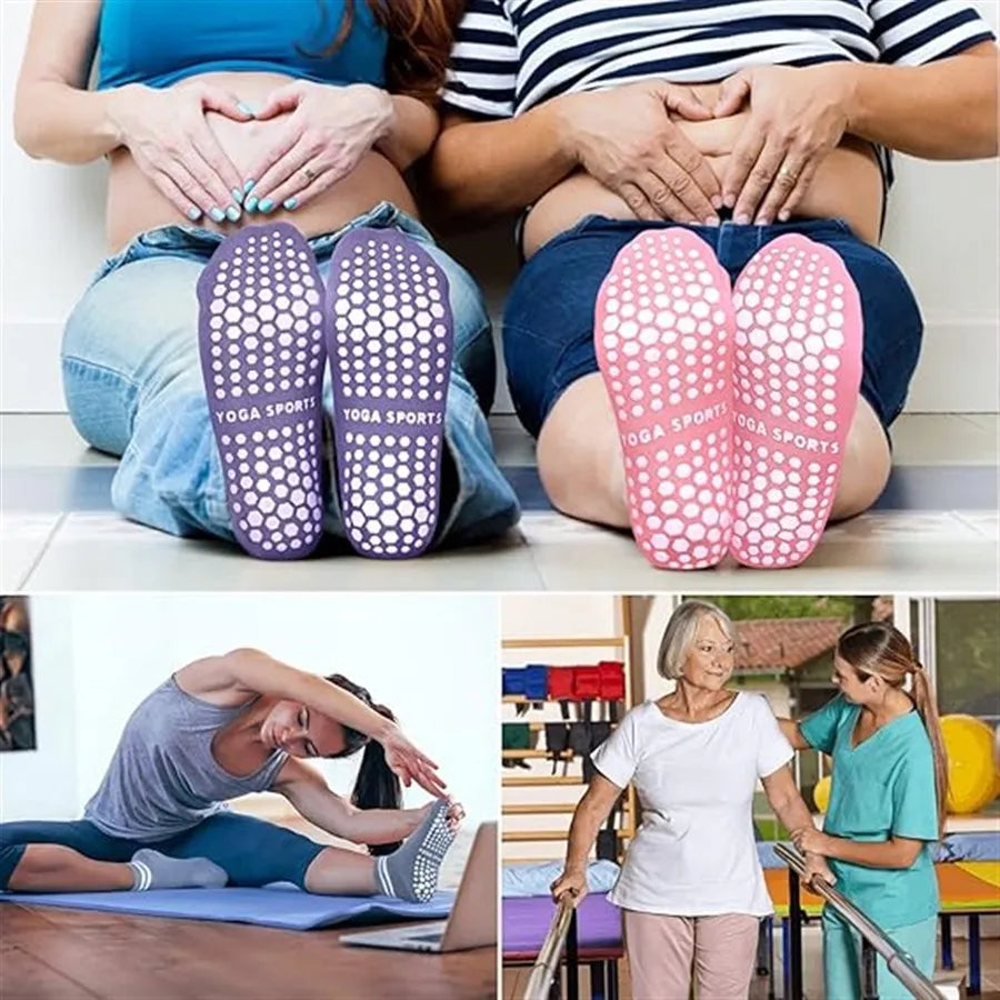 Zorfit Retro Double-Stripe Grip Socks