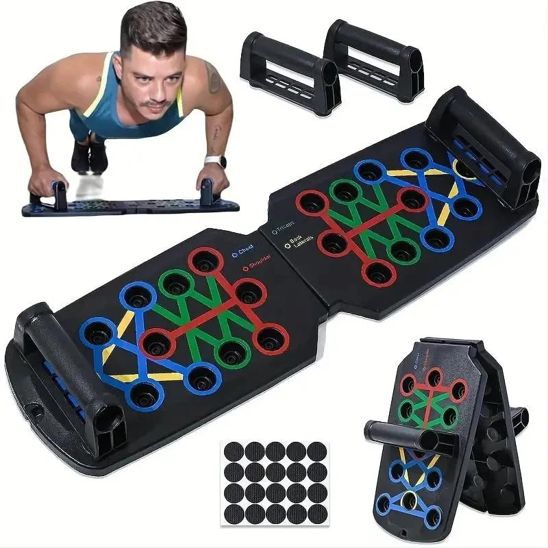 Zorfit 14-in-1 Foldable Push-Up Board Set