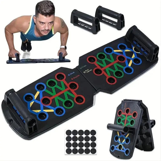 Zorfit 14-in-1 Foldable Push-Up Board Set